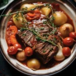 Tomato braised pot roast